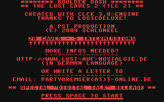 C64 GameBase Lost_Caves_02,_The (Not_Published) 2009