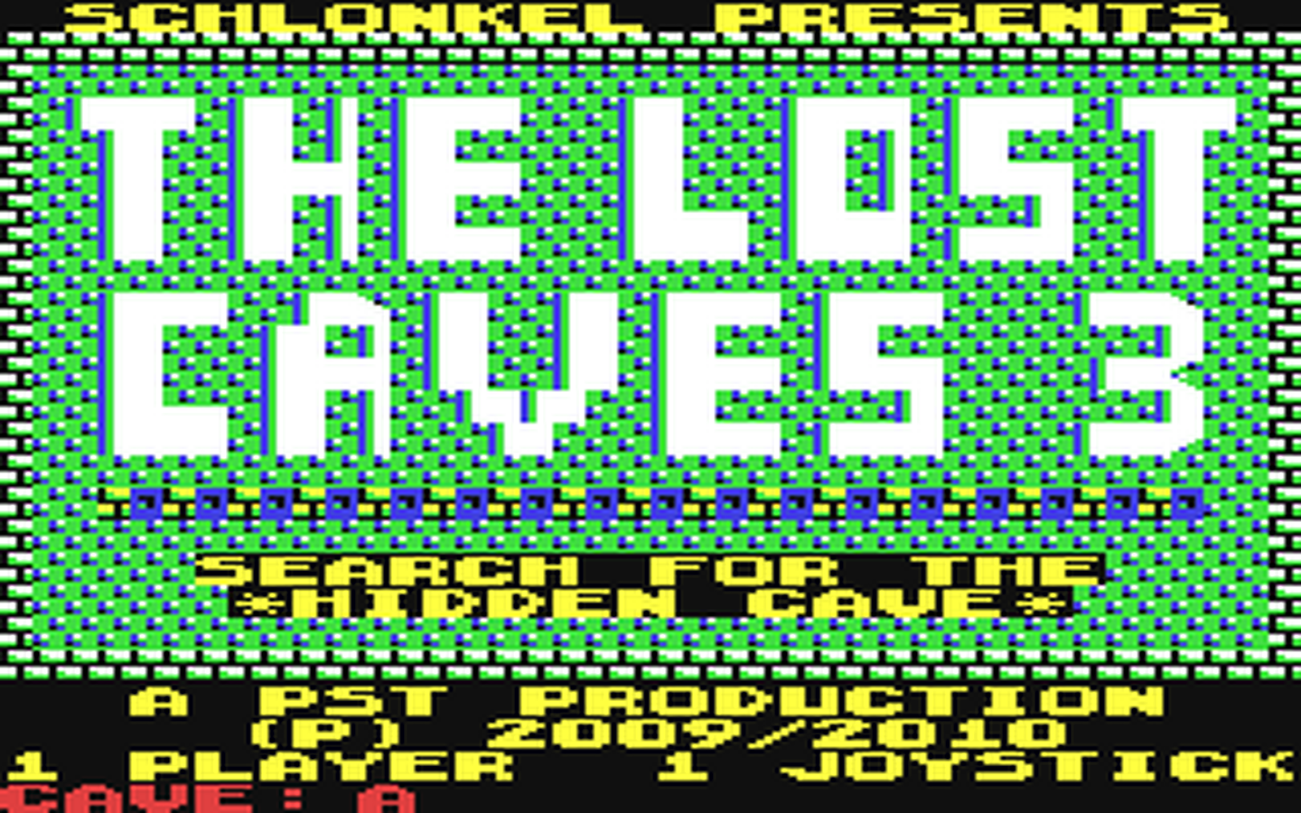C64 GameBase Lost_Caves_03,_The (Not_Published) 2010