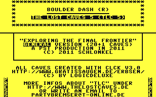 C64 GameBase Lost_Caves_05,_The (Not_Published) 2011