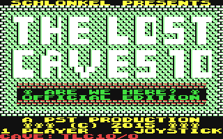 C64 GameBase Lost_Caves_10,_The (Not_Published) 2015