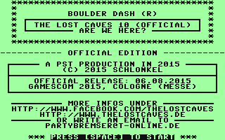 C64 GameBase Lost_Caves_10,_The (Not_Published) 2015