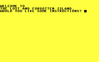 C64 GameBase Lost_and_Forgotten_Island,_The Creative_Computing 1984