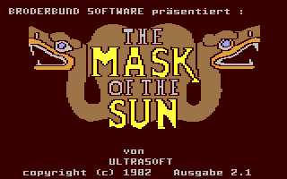 C64 GameBase Mask_of_the_Sun,_The_-_Das_Geheimnis_der_Aztekenmaske Ariolasoft 1984