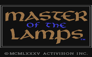 C64 GameBase Master_of_the_Lamps Activision 1985