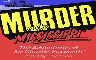 C64 GameBase Murder_on_the_Mississippi_-_The_Adventures_of_Sir_Charles_Foxworth Activision 1986
