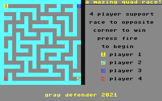 C64 GameBase Mazing_Quad_Race!,_A PhoenixWare 2021