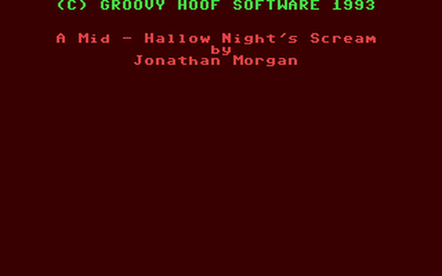 C64 GameBase Mid,_A_-_Hallow_Night's_Scream Groovy_Hoof_Software 1993