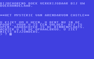 C64 GameBase Mysterie_van_Arendarvon_Castle,_Het Addison-Wesley_Nederland 1984
