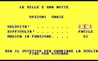C64 GameBase Mille_e_Una_Notte,_Le Edizioni_Societa_SIPE_srl./Special_Playgames