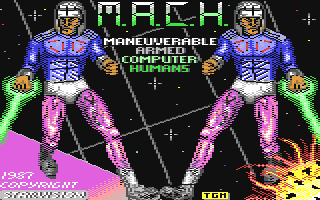 C64 GameBase MACH_-_Maneuverable_Armed_Computer_Humans Starvision 1987