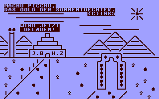 C64 GameBase Machu_Picchu_-_Das_Gold_der_Sonnentöchter 1985