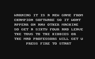 C64 GameBase Mad_Professor_Game Champion_Software 1993