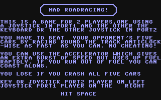 C64 GameBase Mad_Roadracing!