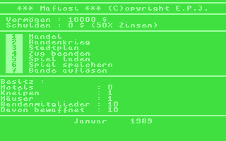 C64 GameBase Mafiosi Multisoft 1989