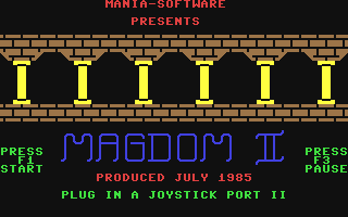 C64 GameBase Magdom_II Mania-Soft 1985
