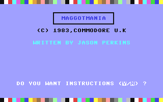 C64 GameBase Maggotmania Commodore 1983