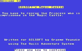 C64 GameBase Magic_Castle Gilsoft 1984