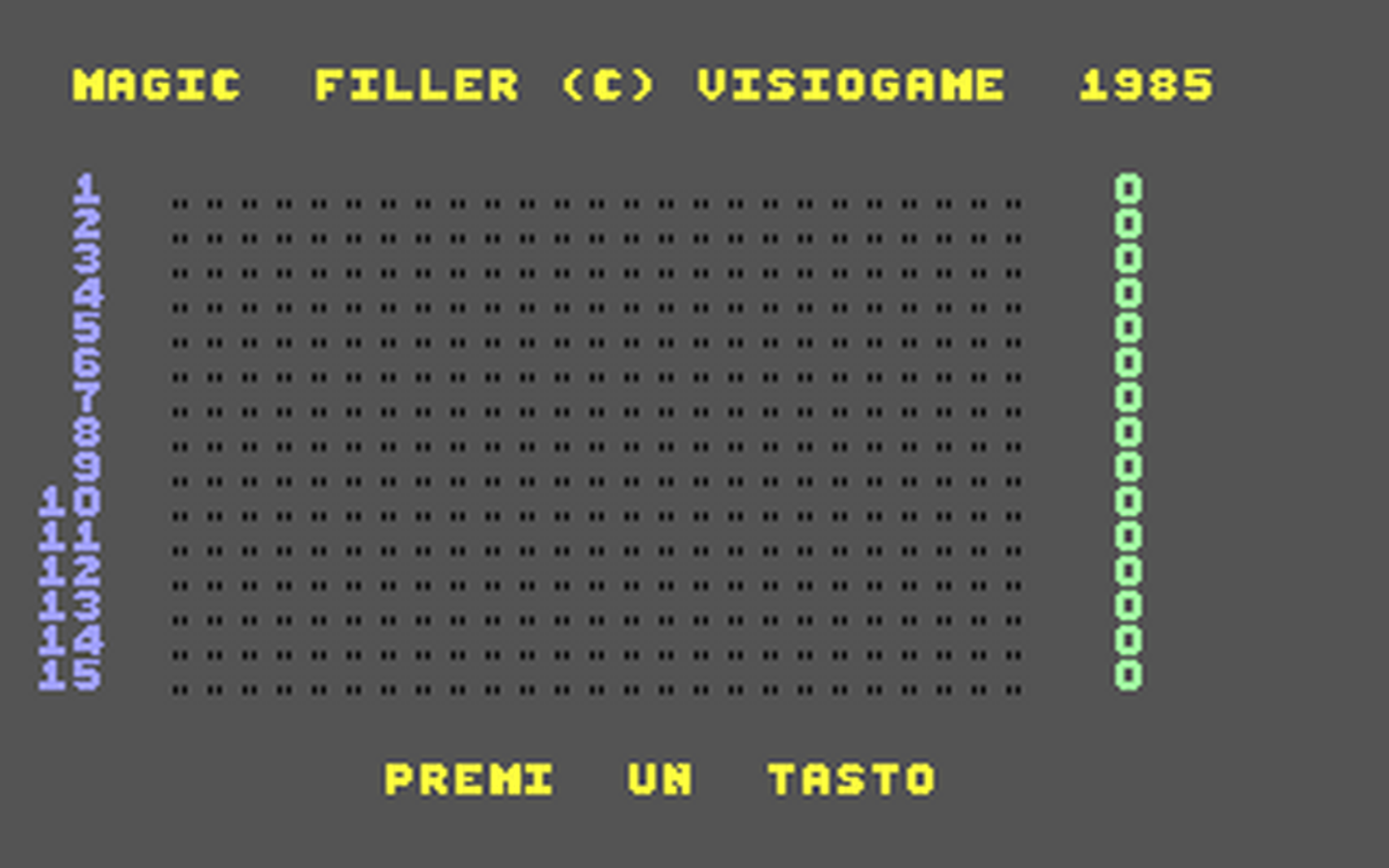 C64 GameBase Magic_Filler Visiogame 1985