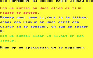C64 GameBase Magic_Jigsaw Courbois_Software 1983