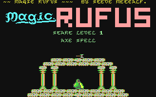 C64 GameBase Magic_Rufus Alternative_Software 1993