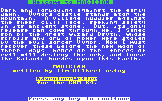 C64 GameBase Magician Gilsoft 1984