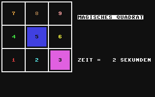 C64 GameBase Magisches_Quadrat (Not_Published) 2018