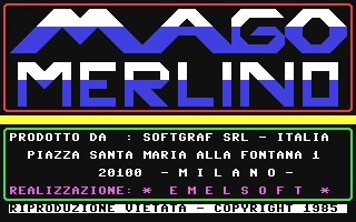C64 GameBase Mago_Merlino CESE_s.r.l./Amico_Bit 1985