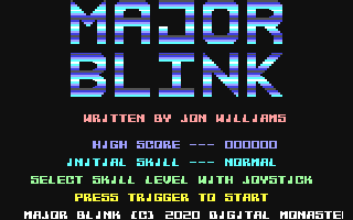 C64 GameBase Major_Blink (Public_Domain) 2020