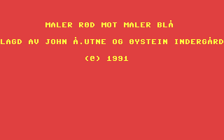 C64 GameBase Maler_rod_mot_maler_bla 1991