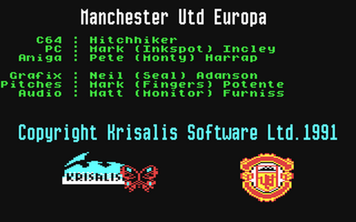 C64 GameBase Manchester_United_Europe Krisalis_Software_Ltd. 1991