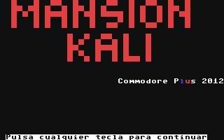 C64 GameBase Mansion_Kali www.commodoreplus.org 2012