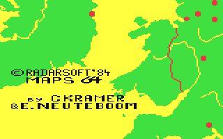 C64 GameBase Maps_64_-_Britain Ariolasoft/RadarSoft 1985