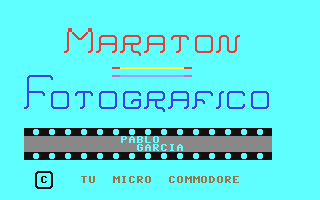 C64 GameBase Maráton_fotográfico Ediciones_Ingelek/Tu_Micro_Commodore 1986