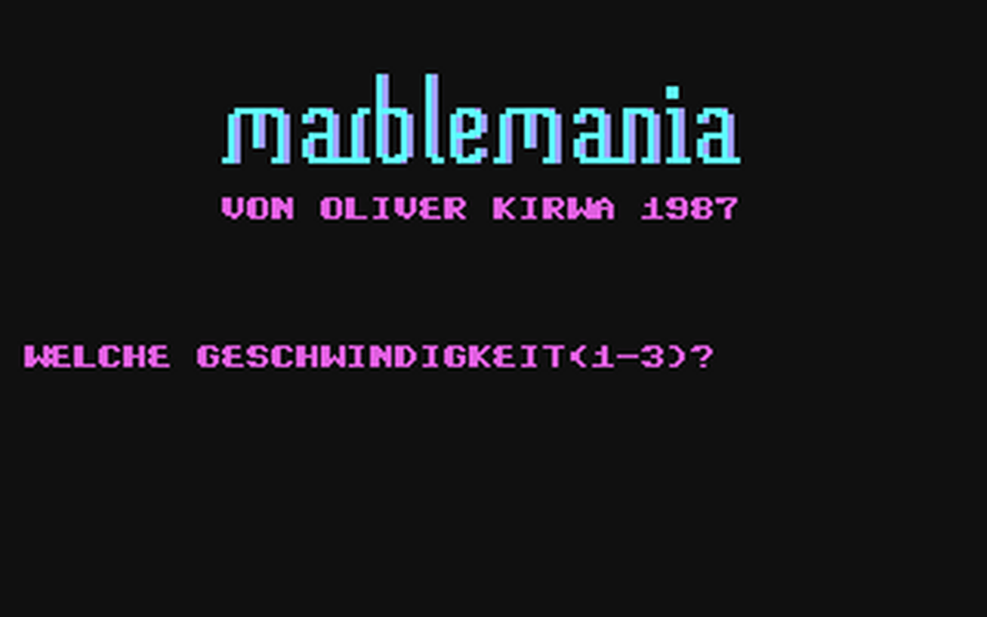C64 GameBase Marblemania Markt_&_Technik/64'er 1989