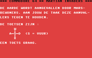 C64 GameBase Martian_Invaders Courbois_Software 1984