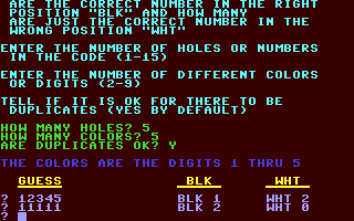 C64 GameBase Master_Mind_89 (Public_Domain) 1989