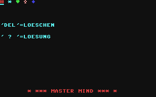 C64 GameBase Master_Mind (Public_Domain) 1989