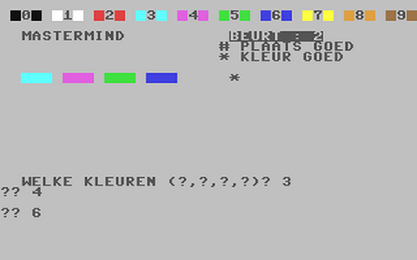 C64 GameBase Mastermind Kluwer_Technische_Boeken_B.V. 1985