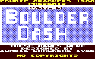 C64 GameBase Masters_Boulder_Dash (Not_Published) 1986