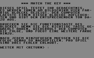 C64 GameBase Match_the_Key