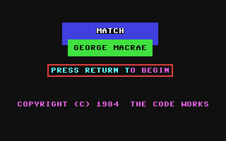 C64 GameBase Match Warner_Books,_Inc. 1984