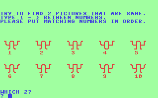 C64 GameBase Matching_Game (Public_Domain) 1986