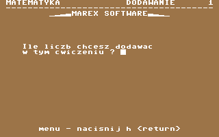 C64 GameBase Matematyka_III-IV Marex 1992