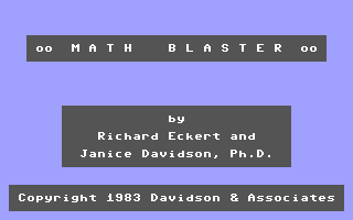 C64 GameBase Math_Blaster Davidson_&_Associates,_Inc. 1983