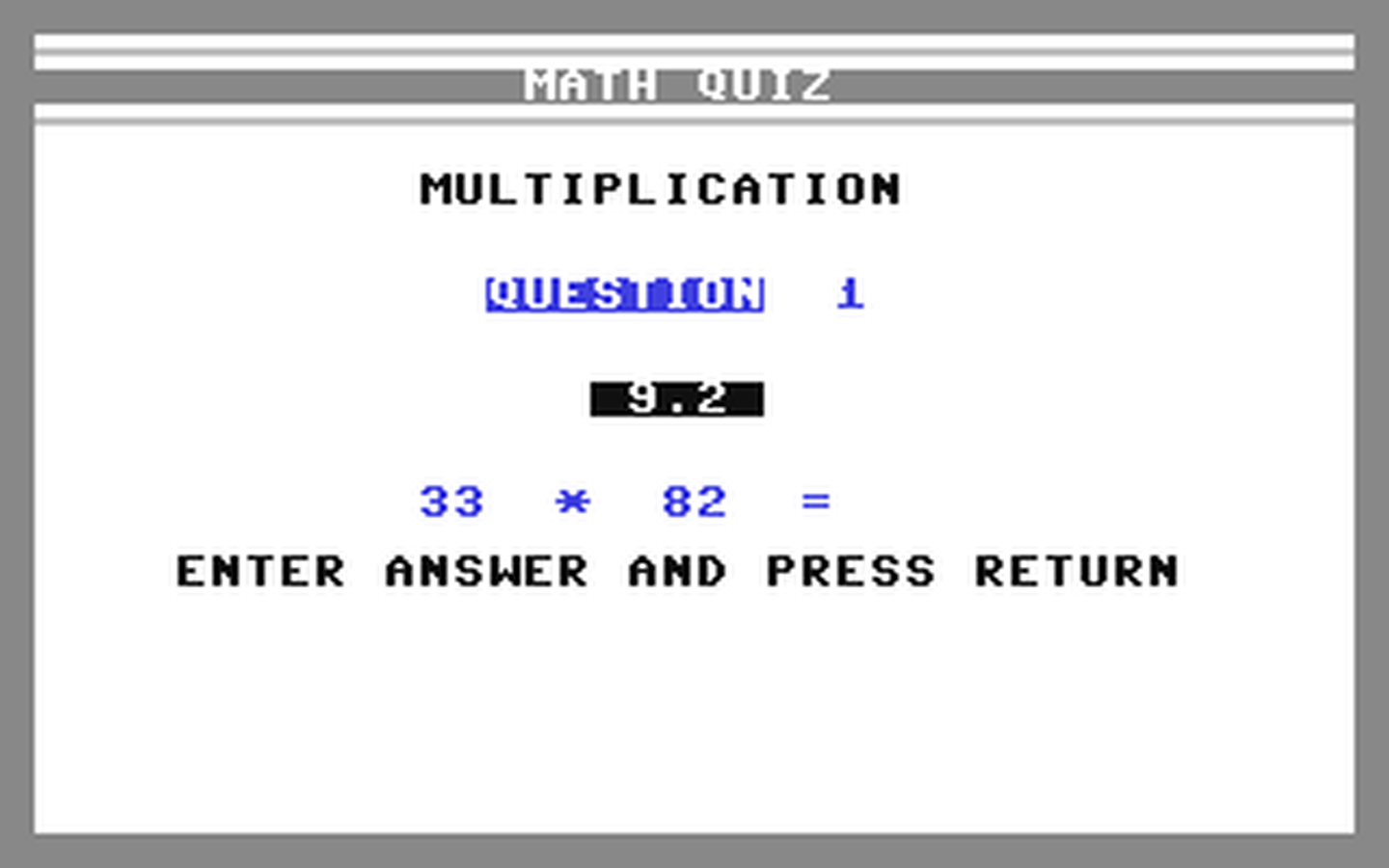 C64 GameBase Math_Book_I BCI_Software 1983