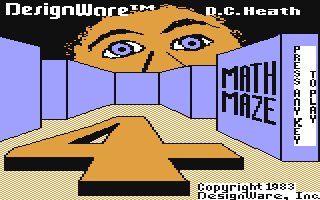 C64 GameBase Math_Maze DesignWare,_Inc. 1983