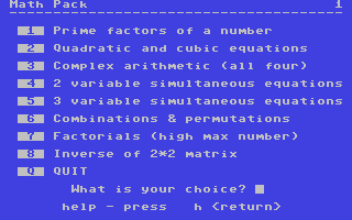 C64 GameBase Math_Pack Commodore_Educational_Software 1983