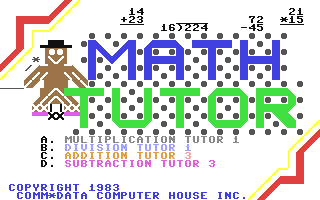 C64 GameBase Math_Tutor Comm*Data 1983