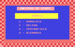 C64 GameBase Matters_of_State Loadstar/Softalk_Production 1985