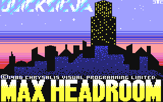 C64 GameBase Max_Headroom Argus_Press_Software_(APS)/Quicksilva 1986